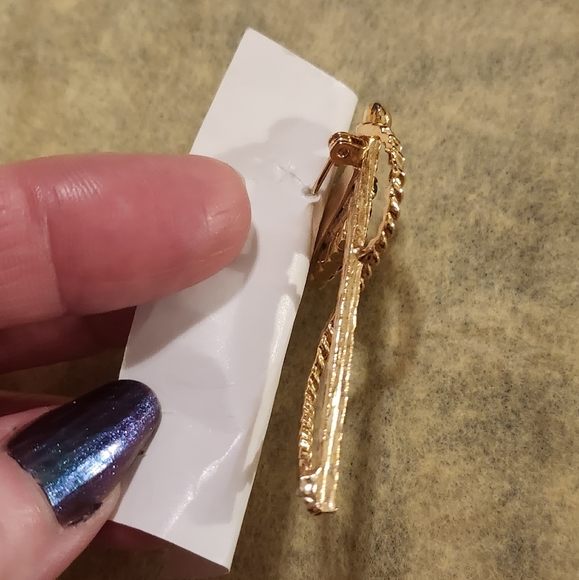 VINTAGE Patriotic Jewelry American Flag Pin 2" - Picture 5 of 6